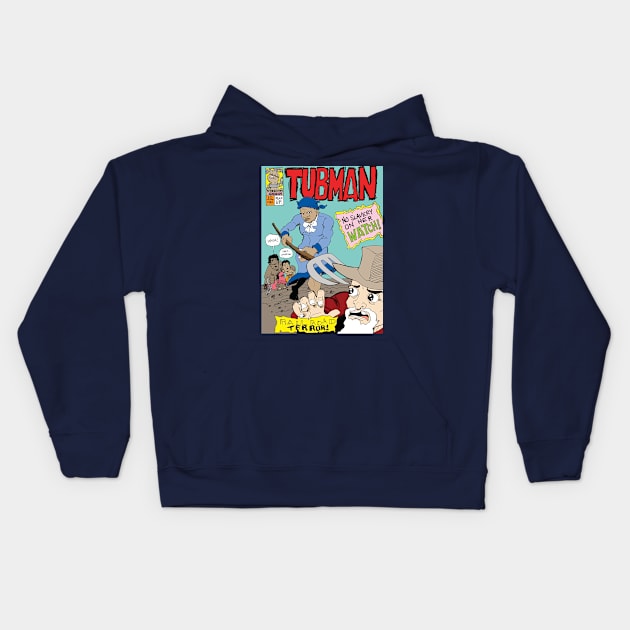 Tubman! Kids Hoodie by Kam Komics 